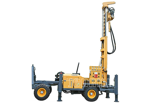 180m Portable Air Well Drilling Rig Rotary Rock Hydraulic