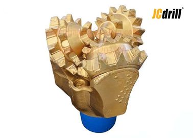 10 Inch API Sealed Steel Tooth Tricone Drill Bit Untuk Rotary Mining Drilling