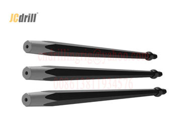 Beli Baja Tapered Rock Drill Rods, Durable H25 Hex Tapered Hollow Drill Rods pembuatan online