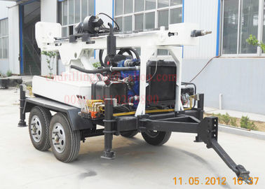 Beli Peralatan Rotasi Sumur Rotasi Air Hidrolik Dengan 4 Roda Trailer Dipasang online manufacture