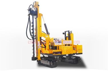 Beli 50M Depth Hydraulic Photovoltaic Pile Lubang Drilling Rig Crawler Mount Low Noise pembuatan online