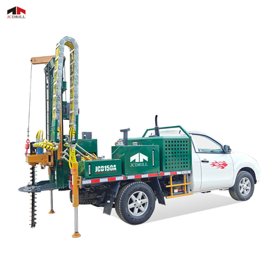 Beli 150M Pickup dipasang Auger Core Boring Rig Versatile menggunakan alat pengeboran sekrup online manufacture