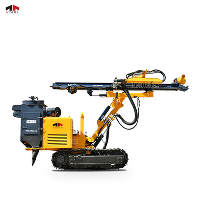 Beli 70Kw Yuchai Engine Crawler Mounted DTH Rock Blasting Drilling Machine pembuatan online