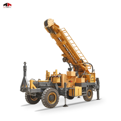 Beli Trailer Mounted Rig Pengeboran Sumur Air pembuatan online