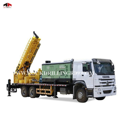 Beli Mesin Rig Pengeboran Sumur Air Hidrolik Dth Dipasang Truk 6 X 4 pembuatan online