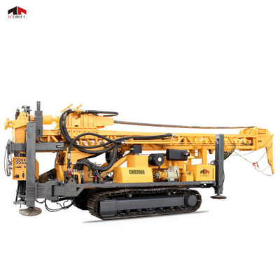 Beli Permukaan pneumatik Rotary Cummins Diesel Hidrolik Crawler Heavy Duty Water Well Well Borhole Drilling Rig pembuatan online