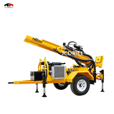 Beli Metode Pengeboran DTH Serbaguna Rig Pengeboran Air dengan OEM OK dan Mobilitas Crawler pembuatan online