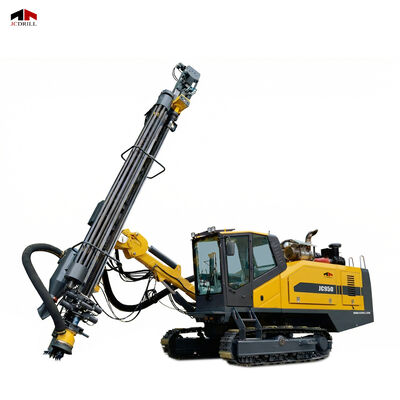 Beli JC950 CUMMlNS Diesel Full Hydraulic DTH Rock Blasting Drilling Rig untuk eksplorasi geologi dan mineral pembuatan online