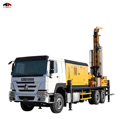 Beli Truck Mounted Deep Mineral Exploration Sampling RC Wireline Diamond Core Drilling Rig pembuatan online