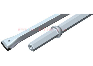 Beli H19 H22 Batang Bor Integral, Integral Bor Baja 108mm Shank Rock Breaker pembuatan online