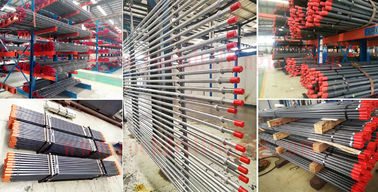 Beli D34 Quarry Mining Steel Integral Drill Rods Forging / Casting 20 - 42mm Diameter pembuatan online