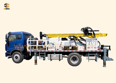 Beli 300m Truk Dipasang Air Sumur Bor Rig Lumpur Dan Sistem Hidrolik DTH Garansi Satu Tahun pembuatan online