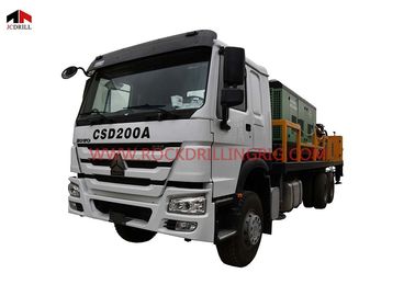 Beli Truk Mounted Rig Pengeboran Sumur Air Hidrolik 200 m pembuatan online