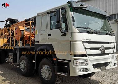 Beli Truk DTH Udara Dipasang Mesin Pengeboran Sumur Air 1500m pembuatan online