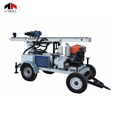 Beli Trailer Mounted 90mm Water Well Drilling Rig Equipment pembuatan online