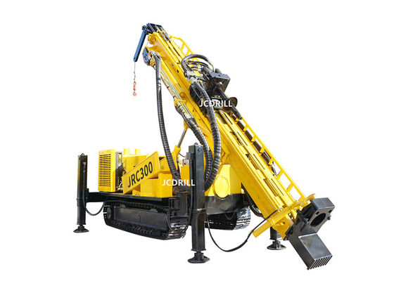 Beli 300m DTH Track Mounted Reverse Circulation Rock RC Drilling Rig Equipment pembuatan online