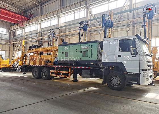 Beli 6x4 300meters Multifungsi Truck Mounted Borehole Drilling Rig pembuatan online