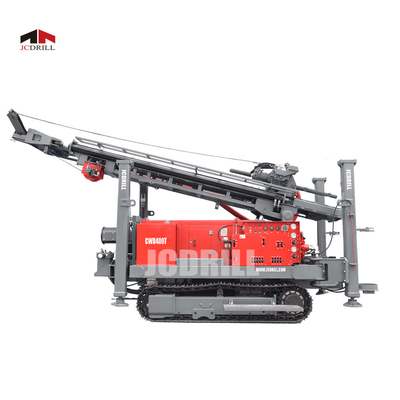 Beli 400m Kedalaman Mesin Yuchai Crawler Rig Pengeboran Sumur Air CWD400 pembuatan online