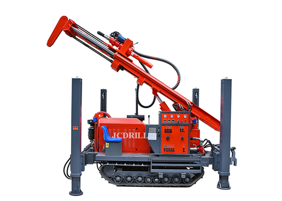 Beli Borehole Crawler dipasang Air Well Pengeboran Rig baja Crawler 200m CWD200 pembuatan online
