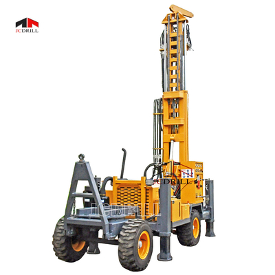 Beli Twd200 Rock Portable Water Well Rig Mesin Diesel Trailer Dipasang lubang pembuatan online