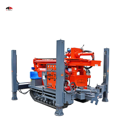 Beli Rig Pengeboran Sumur Air Kedalaman 200m Crawler Rotary Portable Diesel Rock pembuatan online