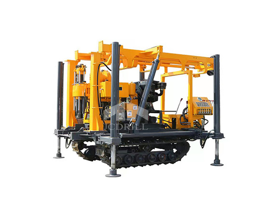 Beli Rig Pengeboran Sumur Air Hidrolik Portabel 200m Crawler Mounted Rotary pembuatan online