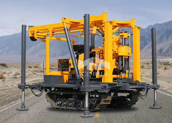 Beli 180m Dangkal Diesel Crawler Bor Rig Spline Vertikal pembuatan online