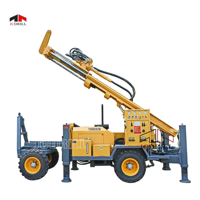 Beli TWD180 Portable Borewell Machine Air Well Trailer dipasang lubang bor pembuatan online