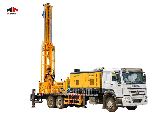 Beli 300m Mesin Pengeboran Air Borehole, Truck Mounted Water Well Digging Equipment pembuatan online