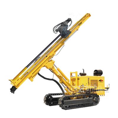 Beli 200M Deep Hole High Torque Hydraulic DTH Drilling Rig dengan Diesel Cummins Engine pembuatan online
