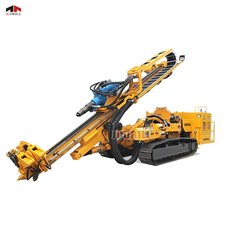 Top Hammer JCM260 Rock and Soil Nail Anchor Drilling Rig untuk