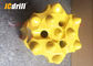 T45 Drill Bit yang Dapat Ditarik dengan Tombol Parabola / Spherical untuk Pengeboran Tambang Penambangan