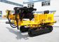 Rotary Konstruksi / Jangkar Drilling Rig Crawler Mounted 150m Kapasitas Pengeboran