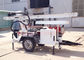 Trailer Mounted Rig Pengeboran Sumur Air Hidrolik 2 Roda Untuk Pengeboran Pompa Udara / Lumpur DTH