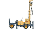 DTH 300m Full Hydraulic Trailer Mounted Air Well Mud Rotary Drilling Machine