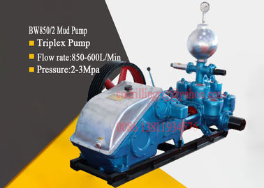 Harga yang bagus Deep Hole Drilling Mud Pump, Hidrolik Plunger Triplex Heavy Duty Slurry Pump BW850 / 2 on line