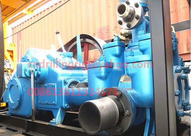 Harga yang bagus Deep Hole Water Well Drilling Mud Pump Mesin Diesel Didorong 850 L / Min Laju Aliran on line