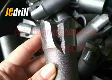 Harga yang bagus Industri Tapered Chisel Rock Drill Head / Hard Rock Drill Bits Tombol 11 Gelar on line