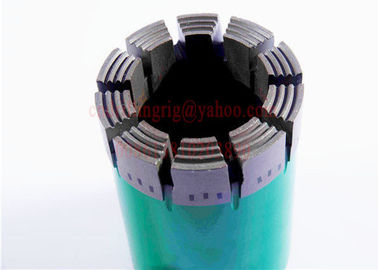 Harga yang bagus Kecepatan tinggi diresapi Berlian Core Drill Bit untuk pengeboran eksplorasi pertambangan batu on line