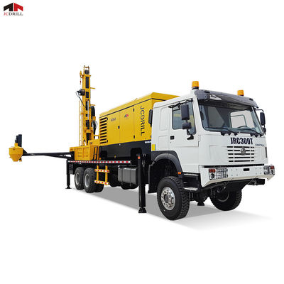 Harga yang bagus Model Baru Air Pneumatik Truk Dipasang Permukaan Terbalik Sirkulasi Mineral Eksplorasi Pengeboran Rig on line