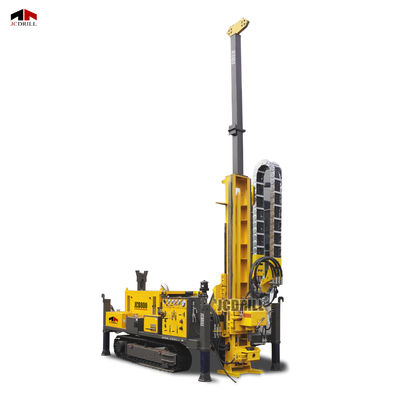 Harga yang bagus Crawler dipasang remote control Eksplorasi Mineral Investigasi Geologi Borehole Core Boring Rig on line