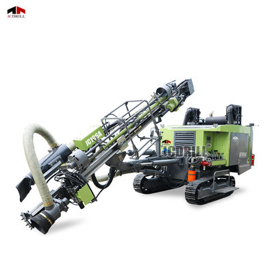 Harga yang bagus JCDRILL Mesin Diesel Crawler DTH Pengeboran Rig Dengan Kompresor Terintegrasi untuk Rock Blasting on line