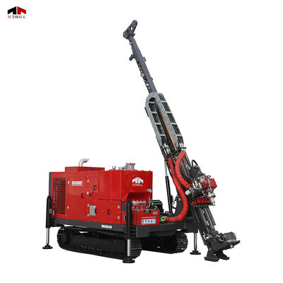 Harga yang bagus JCD1000T Crawler Mounted Diamond Core Drilling Rig Untuk Eksplorasi Mineral on line