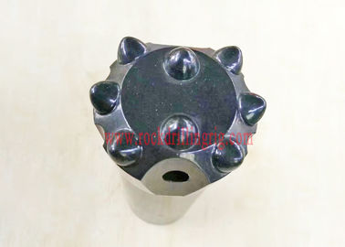 Harga yang bagus 32mm / 38mm Tapered Button Bits Pengeboran Batu 7/11/12 Derajat Dengan 8 Karbida on line