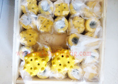 Harga yang bagus 7/11/12 Derajat Kepala Bor Batu Tapered Bor Batu Tombol Bit Dengan 5 Karbida on line