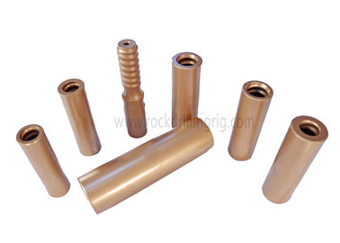 Harga yang bagus Coupling Sleeve T38 T45 T51 Batang Bor Berulir Di Pengeboran / Penambangan Batu on line