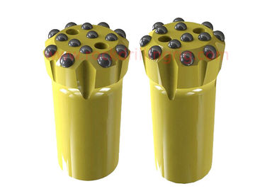 Harga yang bagus T38 R38 Thread Hard Rock Batu Hammer Bor Bits / Bench Drilling Carbide Masukkan Tombol Bit on line