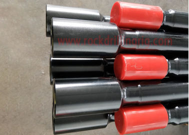 Harga yang bagus Penempaan Threaded Drill Rod / Mining Drill Rods Untuk Pengeboran Lubang Konstruksi Jalan on line