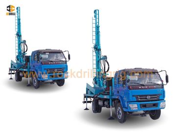 Harga yang bagus Hard Rock DTH Drilling Rig Peralatan Pengeboran Sumur Air Dipasang Pada Truk 4 X 2 on line