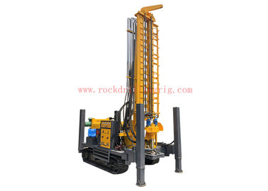 Harga yang bagus Mesin Pengeboran Sumur Air Multi Fungsi, 400m Crawler Dipasang 112kw on line
